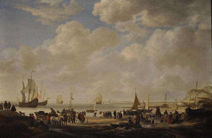 Simon de Vlieger View of a Beach